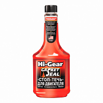 HG2231 Hi-Gear Стоп-течь для двигателя 355мл 1/12шт